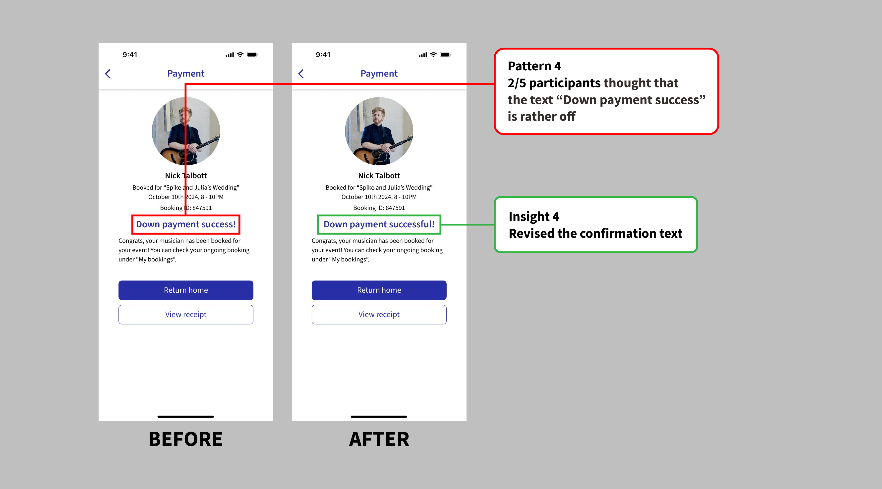 user testing insight 4